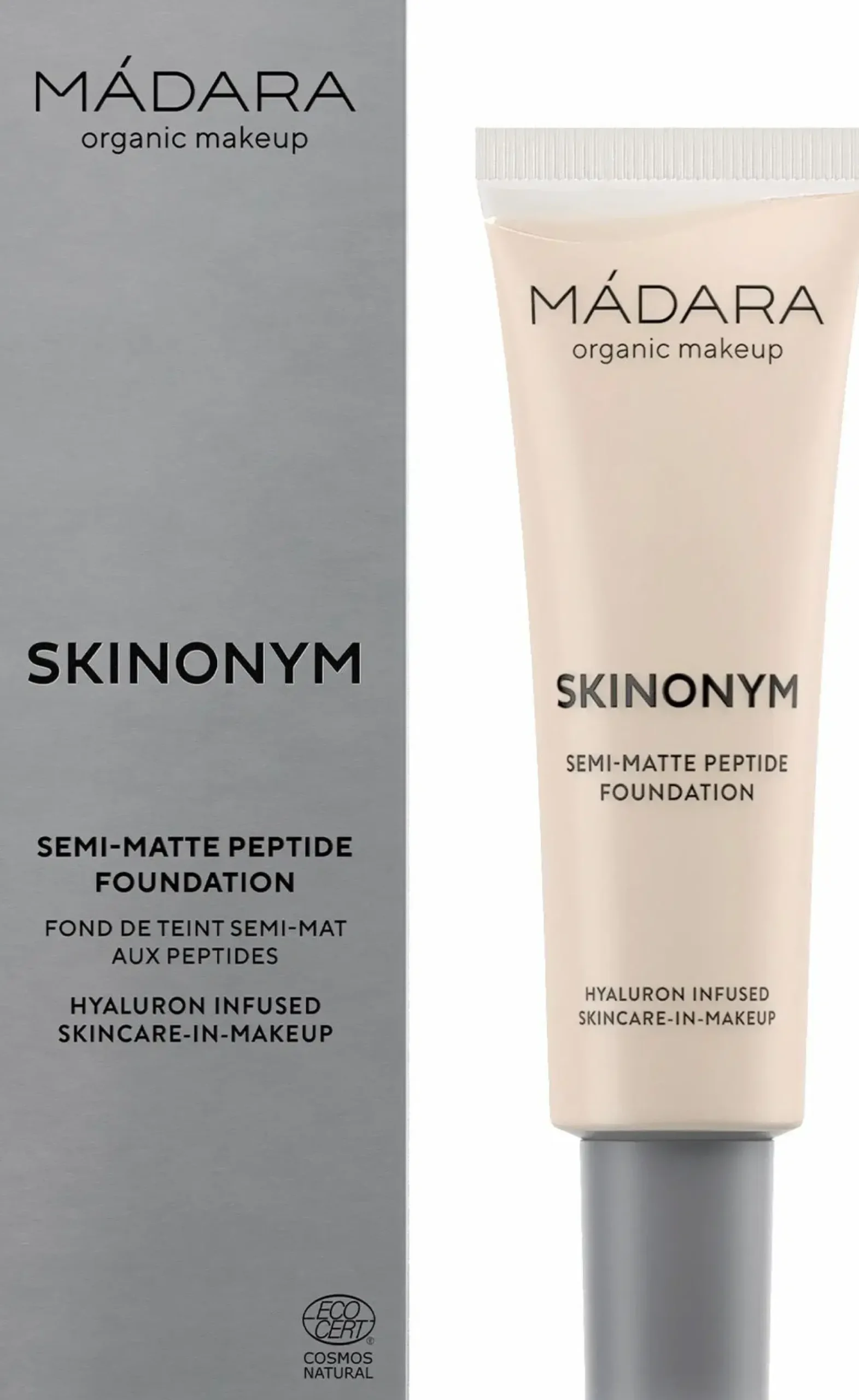 Madara Skinonym Semi-Matte Peptide Foundation Peptidimeikkivoide 30 ml