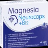 Magnesia Neurocaps + B12 Magnesiumasetyylitaurinaatti - metyylikobalamiinikapseli 60 kaps