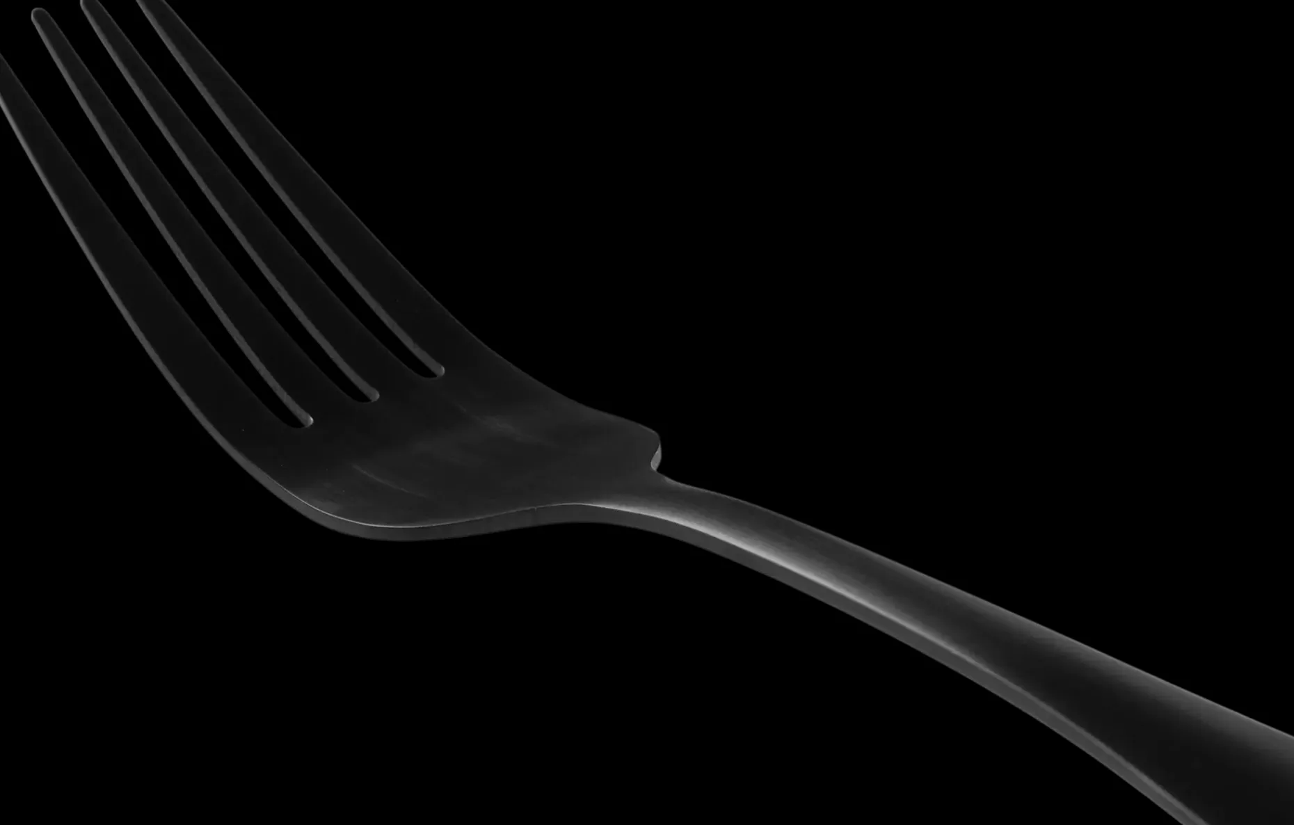 Maku Basic Ruokailuvälineet mattamusta 16 kpl