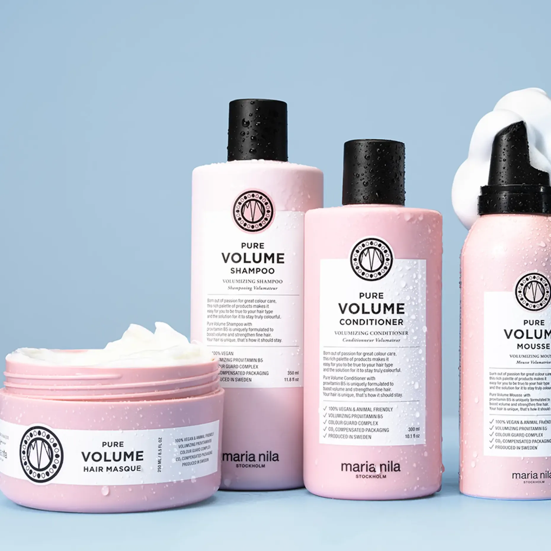 Maria Nila Pure Volume hoitoaine 300 ml