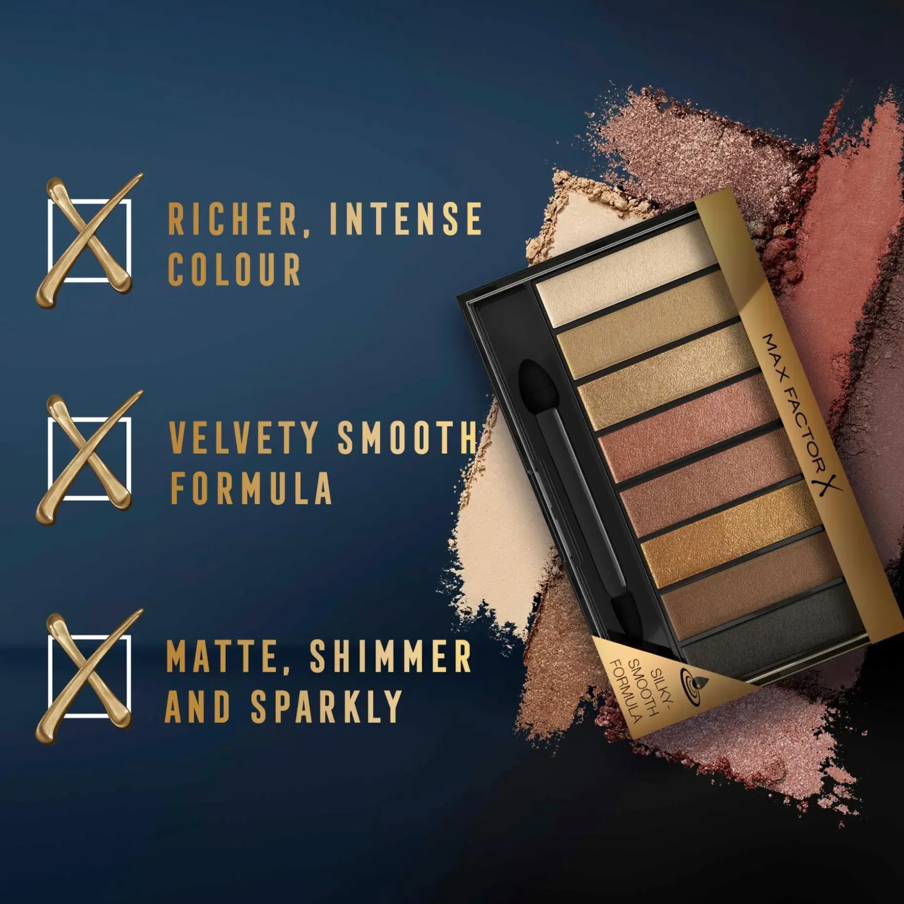 Max Factor Masterpiece Nude Palette 2 Golden Nudes 6,5 g