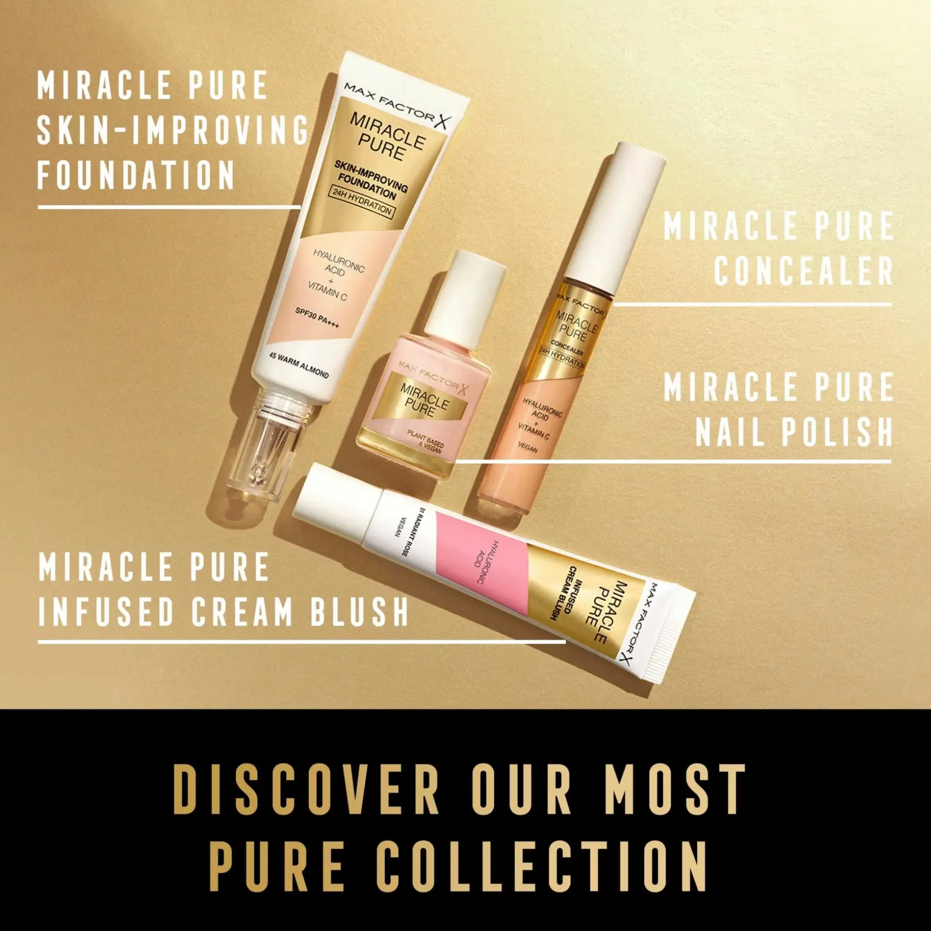 Max Factor Miracle Pure Concealer peitevoide 7,8 ml