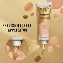 Max Factor Miracle Pure Foundation 40 Light Ivory 30 ml