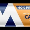 Maxim 40% protein bar Salty Caramel proteiinipatukka 50g