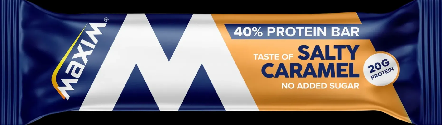 Maxim 40% protein bar Salty Caramel proteiinipatukka 50g