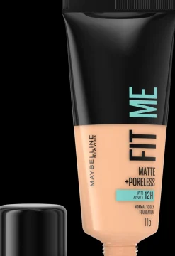 Maybelline New York Fit Me Matte & Poreless 115 Ivory -meikkivoide 30ml