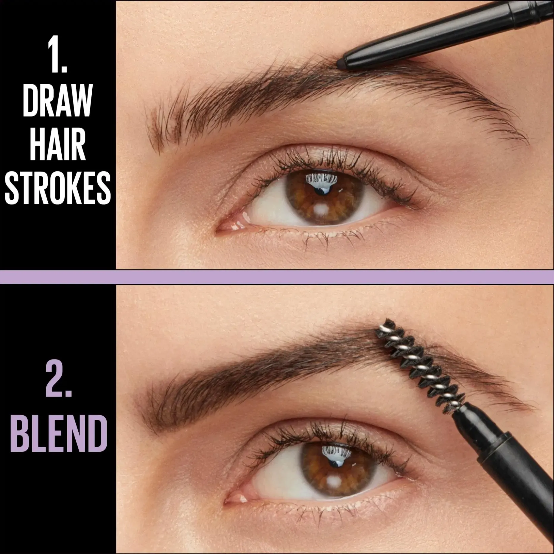 Maybelline New York Express Brow Ultra Slim 06 Black brown -kulmakynä 0,84g
