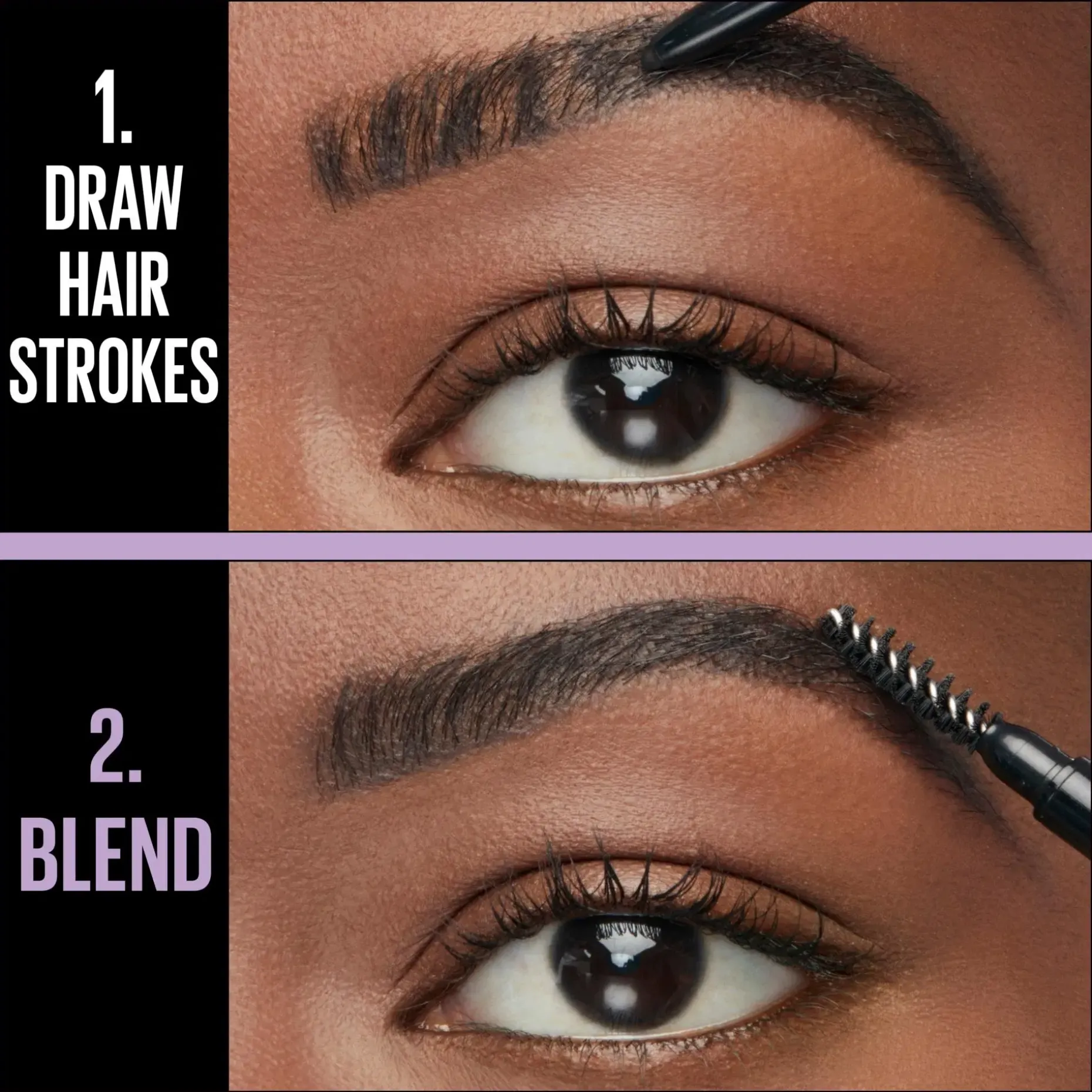 Maybelline New York Express Brow Ultra Slim 06 Black brown -kulmakynä 0,84g