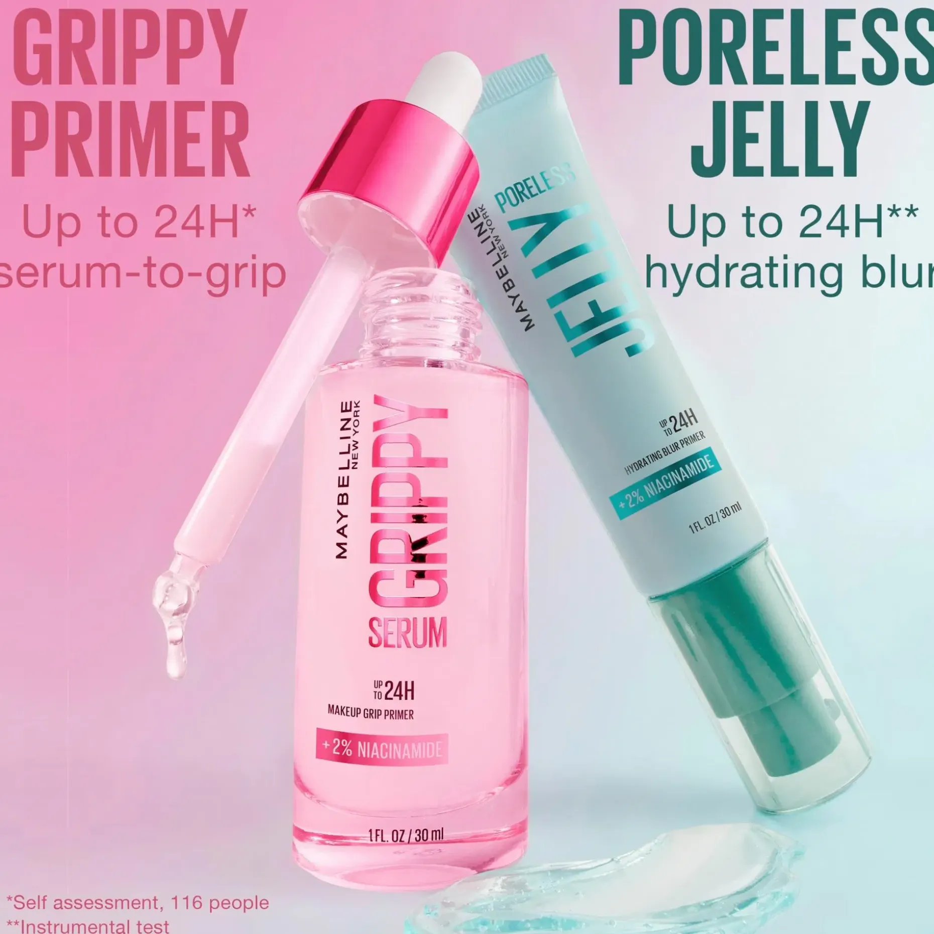 Maybelline New York Grippy Serum Meikinpohjustustuote 30 ml