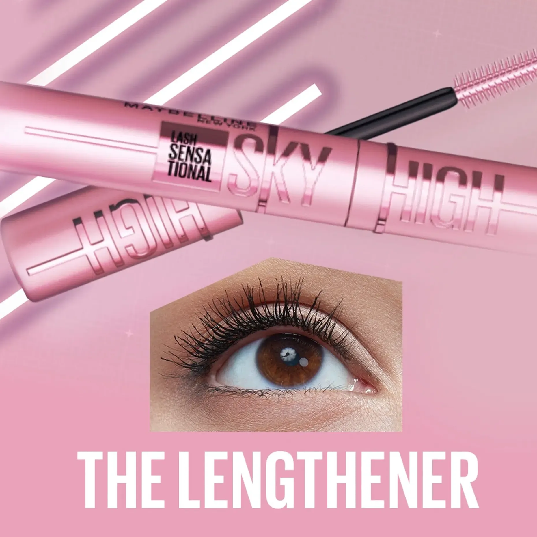 Maybelline New York Lash Sensational Sky High Black -maskara 7,5ml