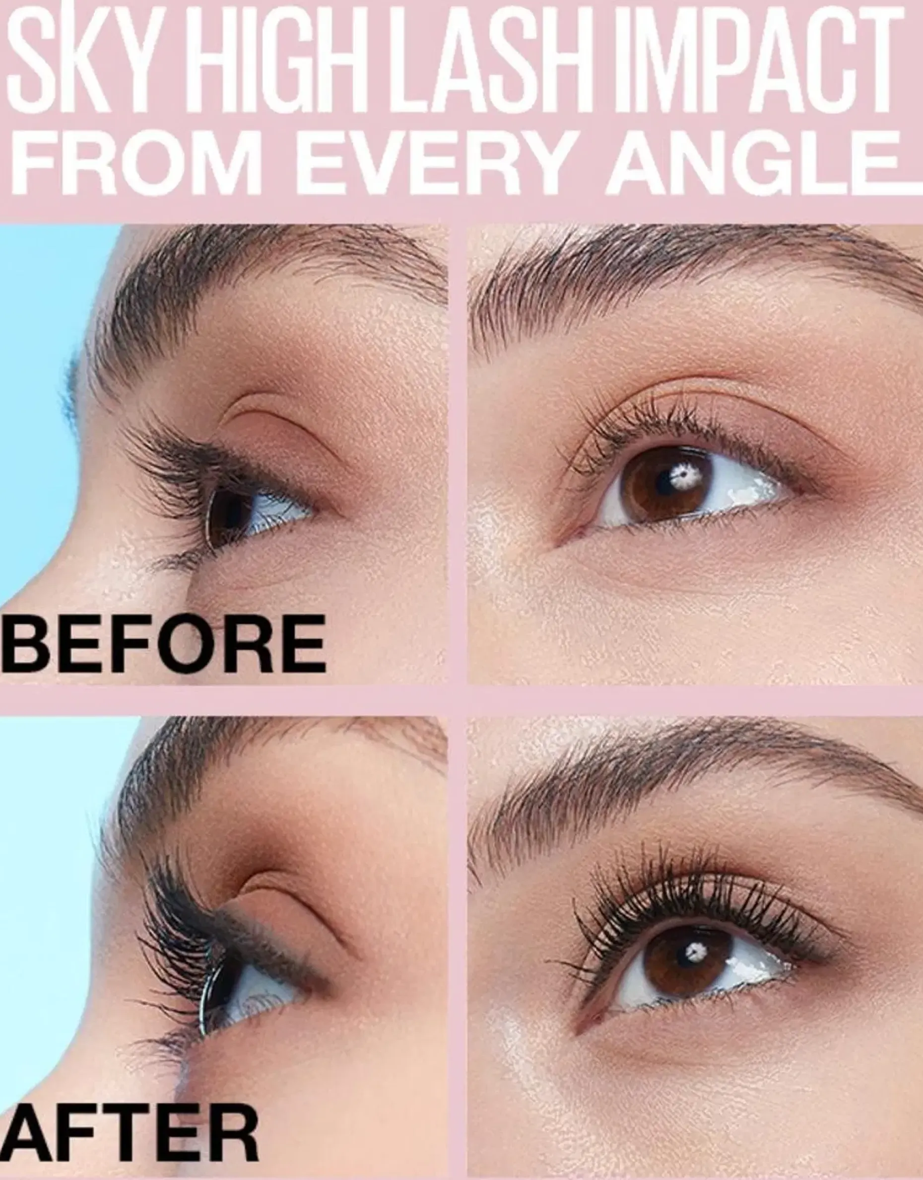 Maybelline New York Lash Sensational Sky High Black -maskara 7,5ml