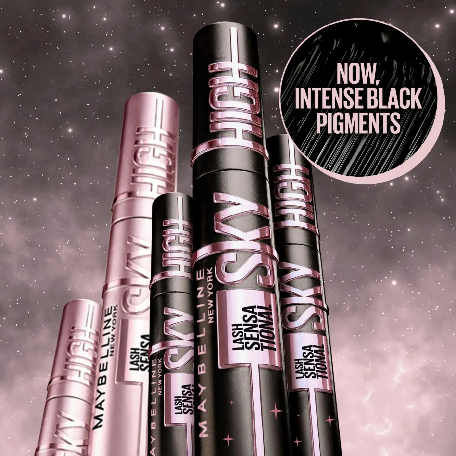Maybelline New York Lash Sensational Sky High Cosmic Black maskara 7,2 ml