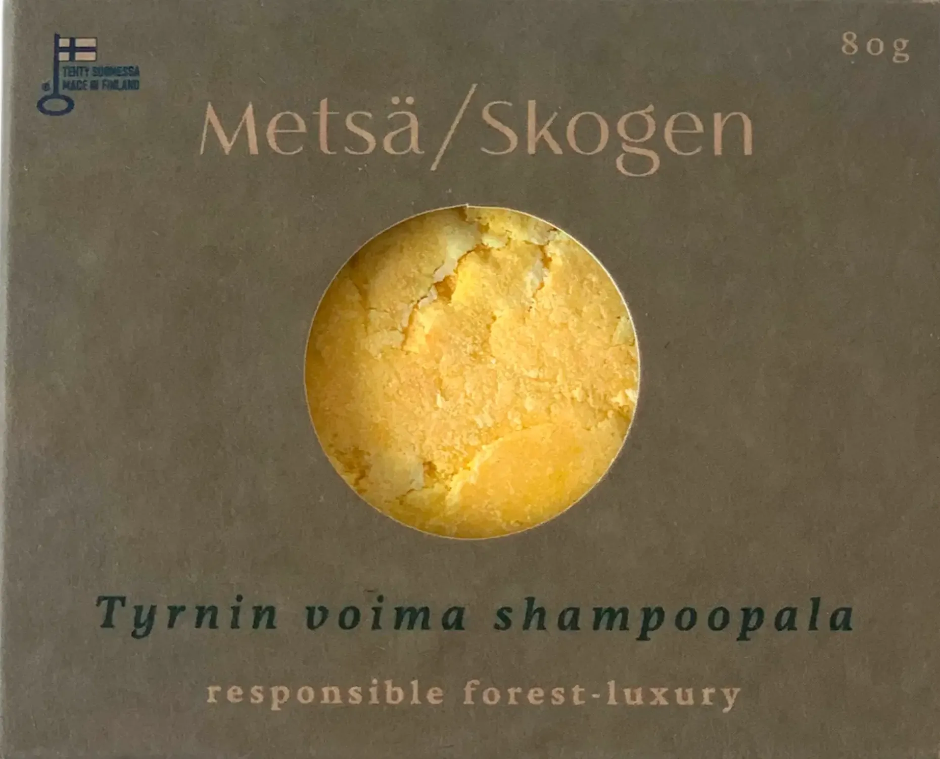 Metsä/Skogen palashampoo Tyrnin voima 80 g