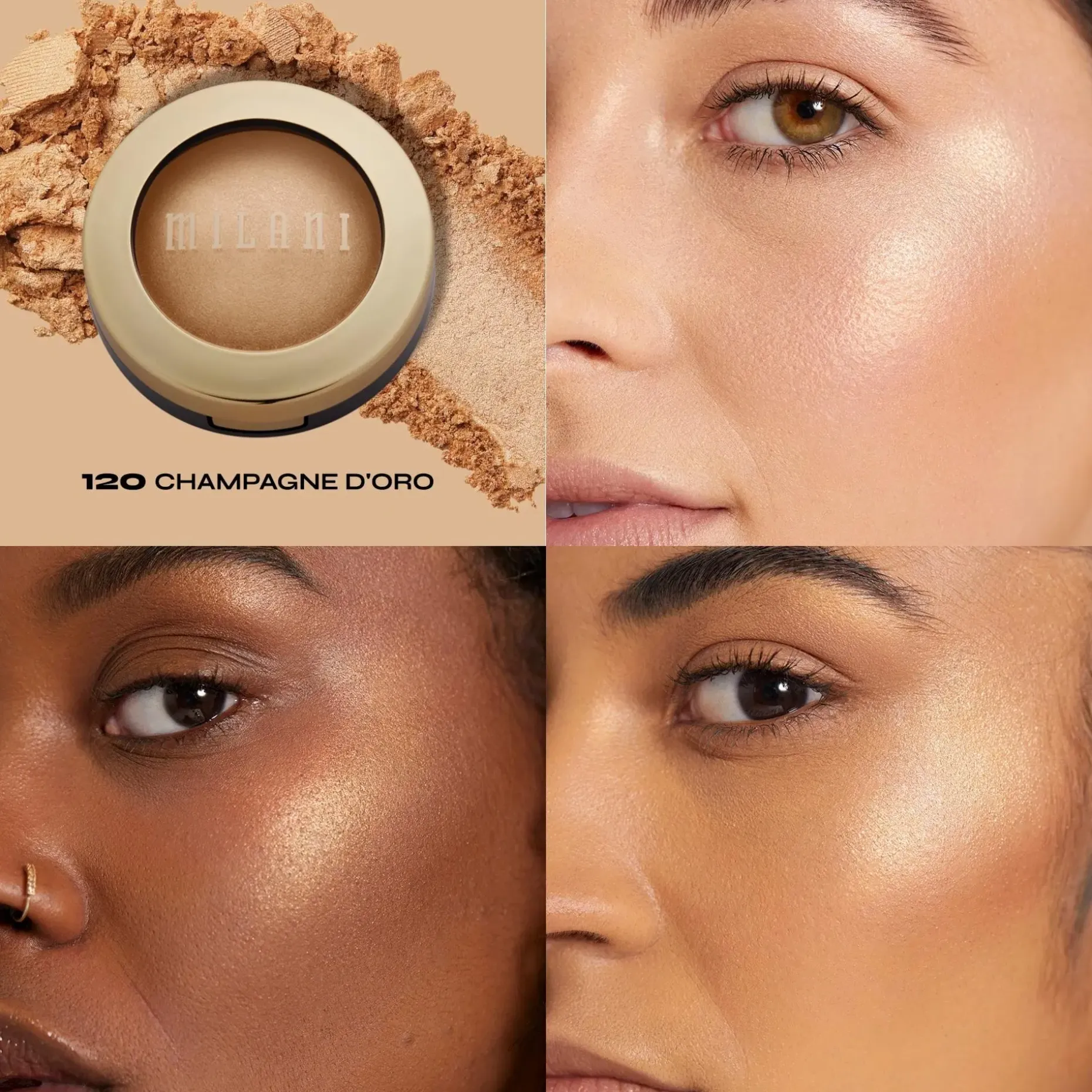 Milani Cosmetics Baked Highlighter korostusväri 8 g