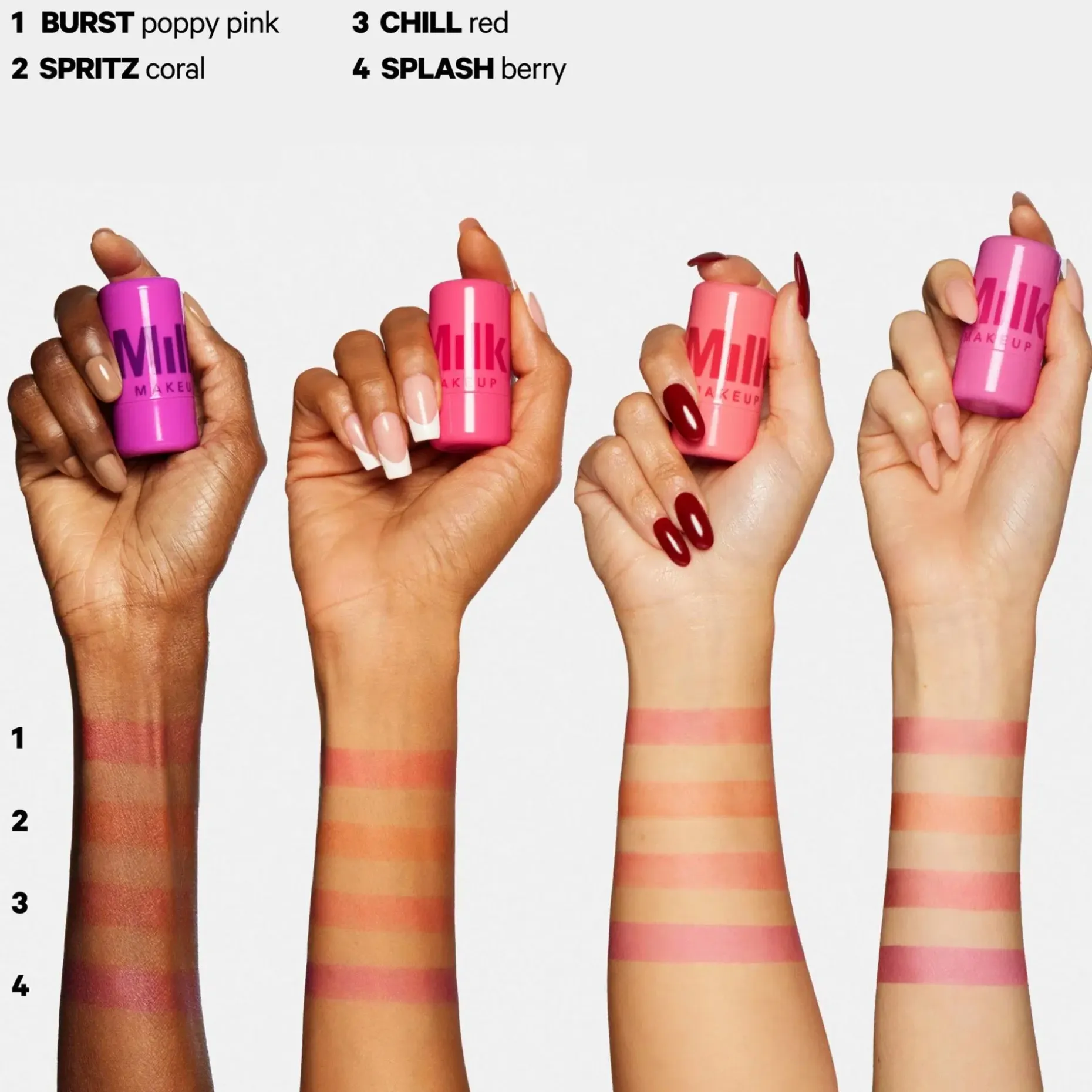 MILK Makeup Cooling Water Jelly Tint Stick poski- ja huulipuna 5 g