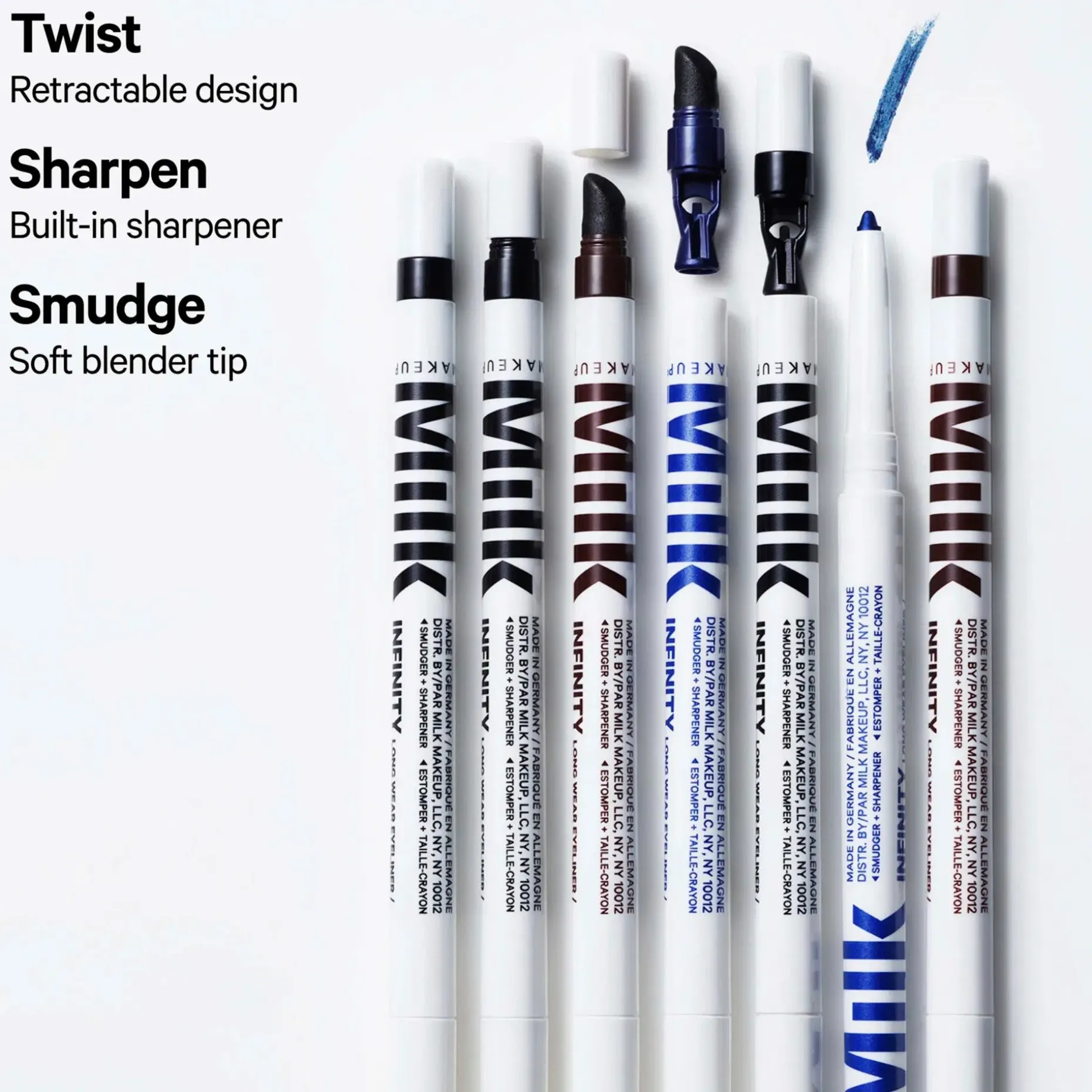 MILK Makeup Infinity Long Wear Eyeliner silmänrajauskynä 0,35 g