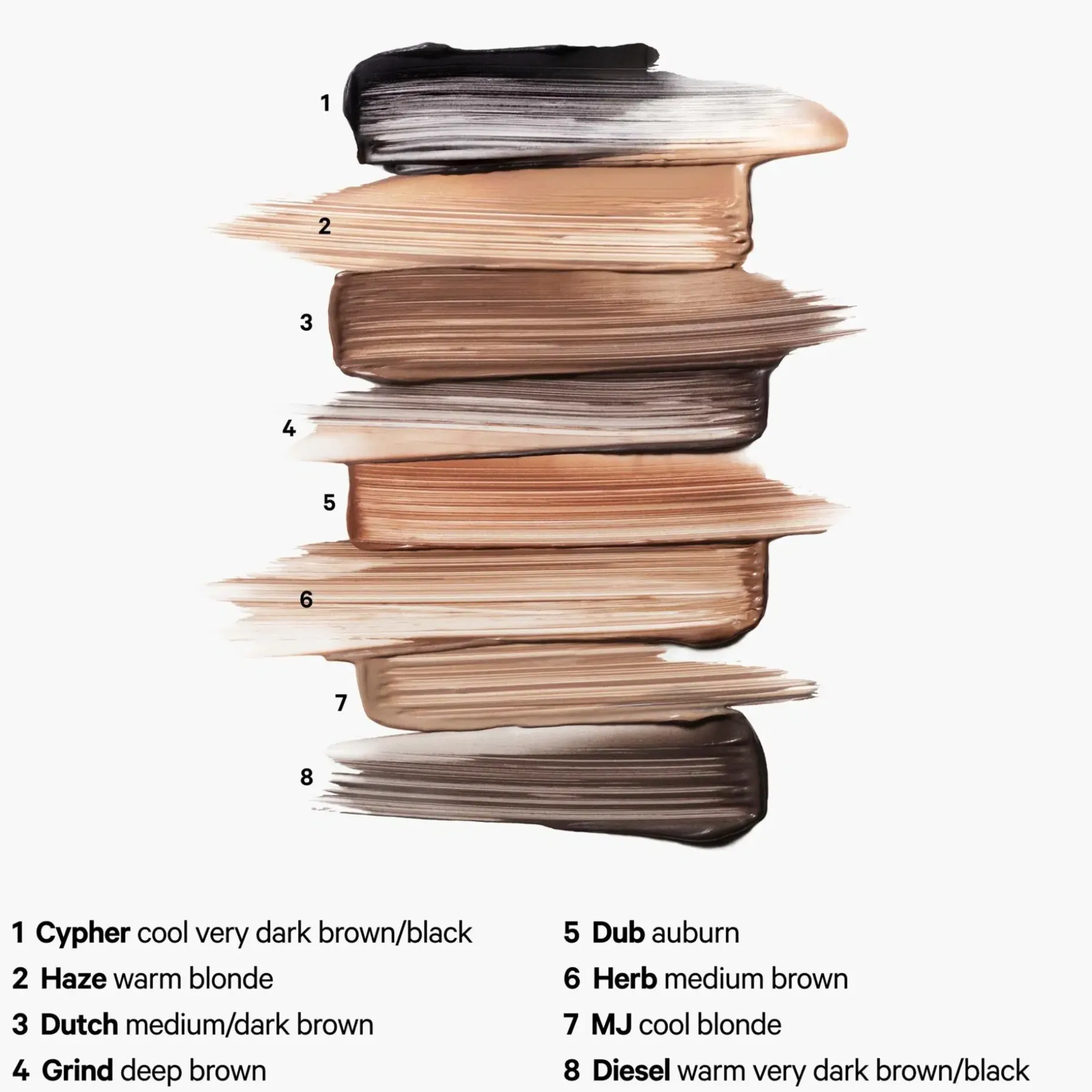 MILK Makeup KUSH Fiber Brow Gel kulmageeli 4,5 ml