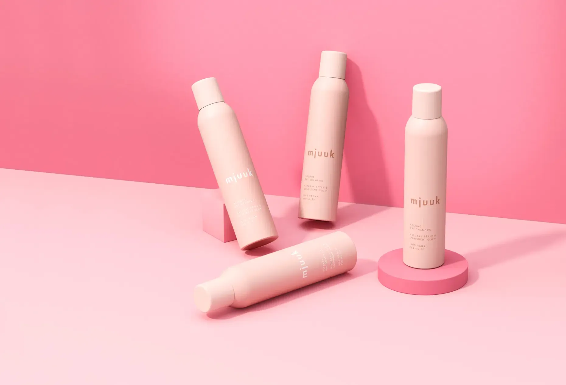 mjuuk volume dry shampoo kuivashampoo 250 ml