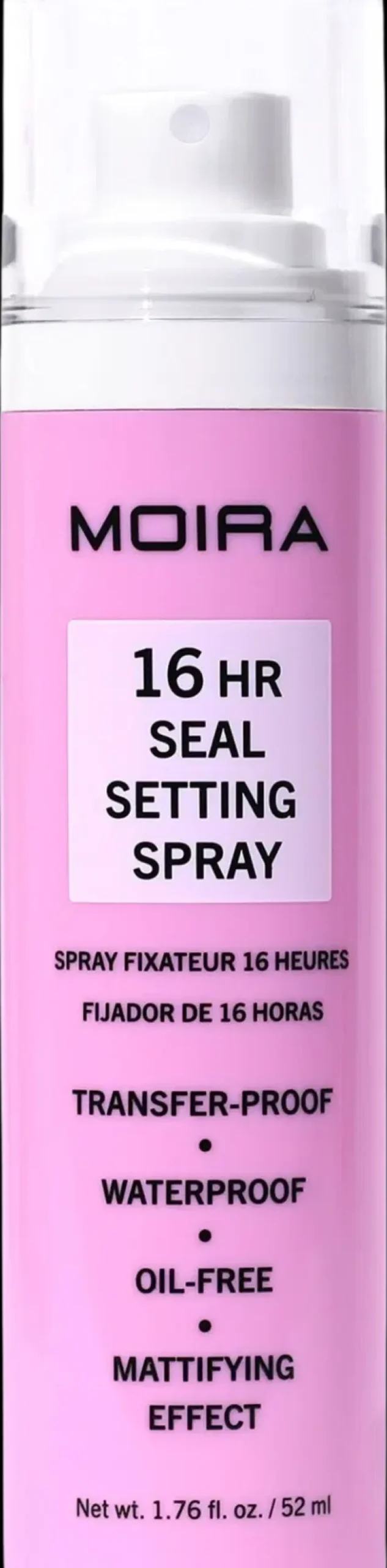 MOIRA 16 HR Seal Setting Spray -meikinkiinnityssuihke 52ml