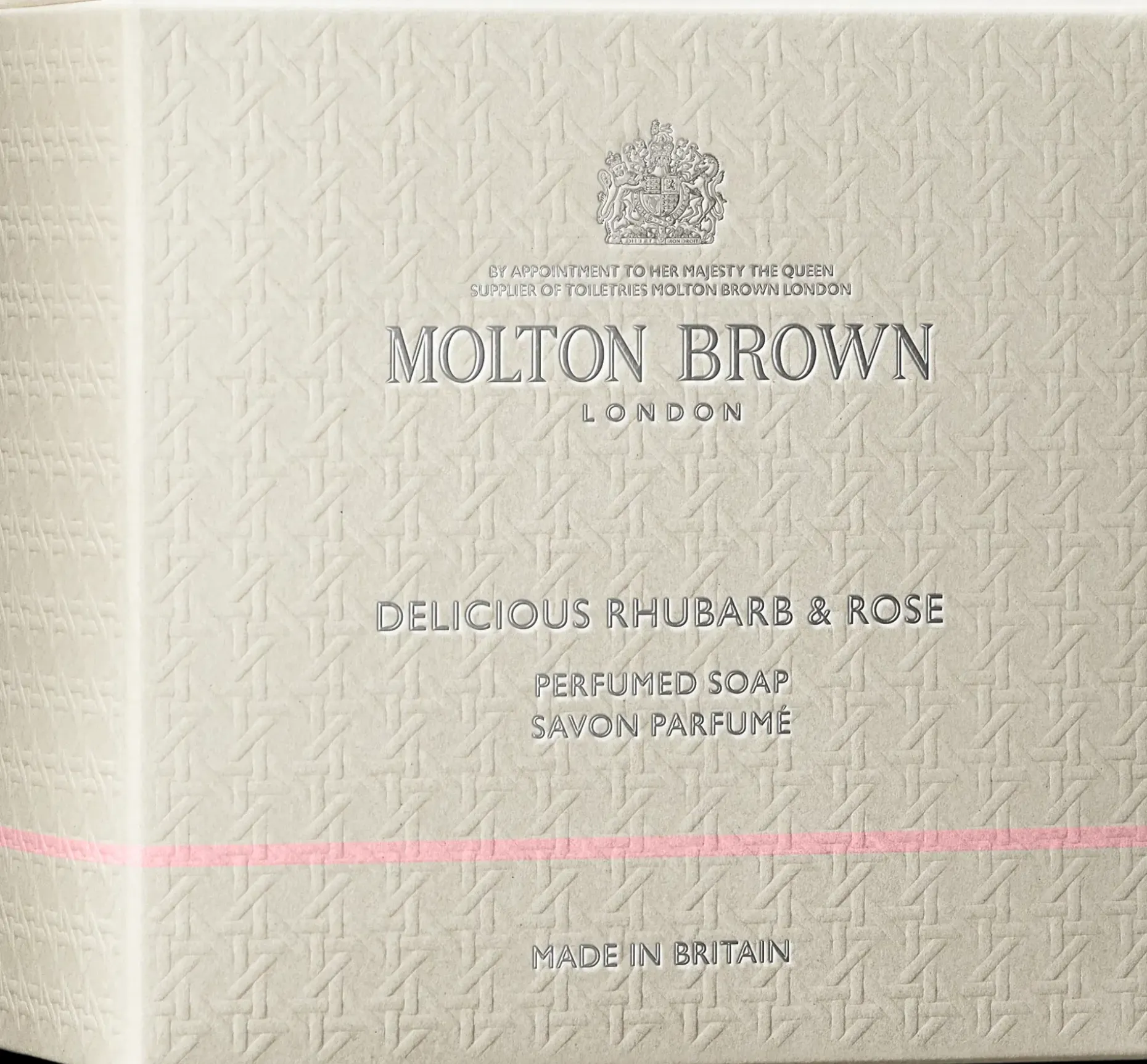 Molton Brown Delicious Rhubarb & Rose Perfumed Soap tuoksusaippua 150g