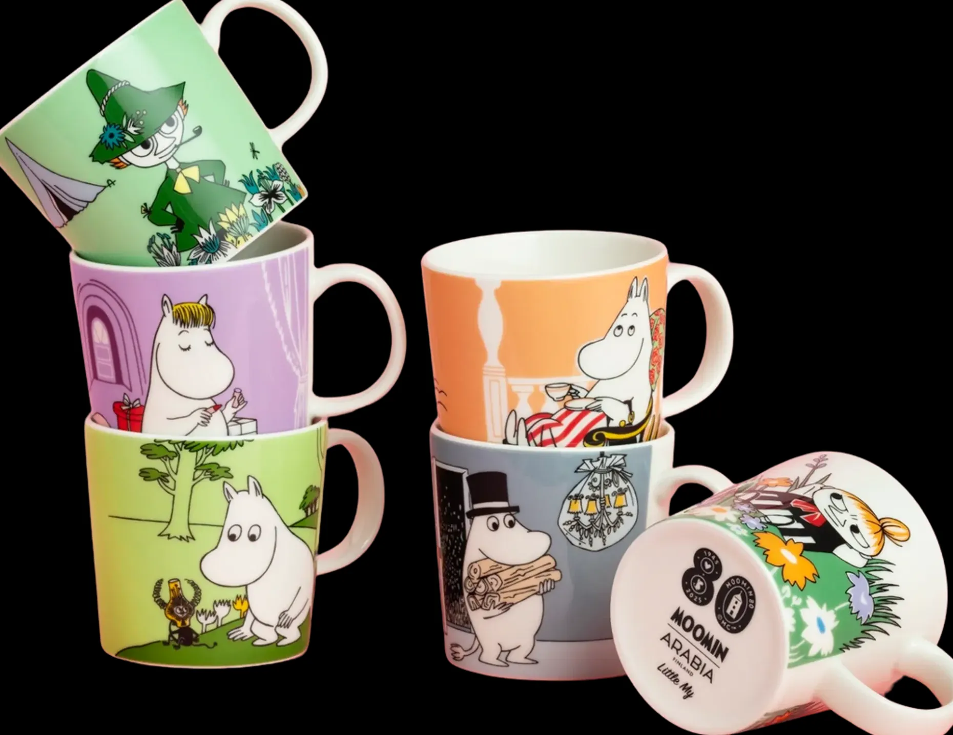 Moomin Arabia Finland Muki Muumi 0,3L Pikku Myy 80
