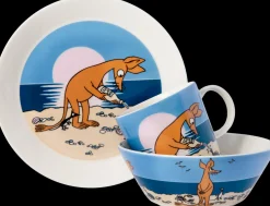Moomin Arabia Finland Muumi kulho 15cm Nipsu rannalla