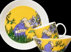 Moomin Arabia Muumi Hemuli muki 0,3l keltainen