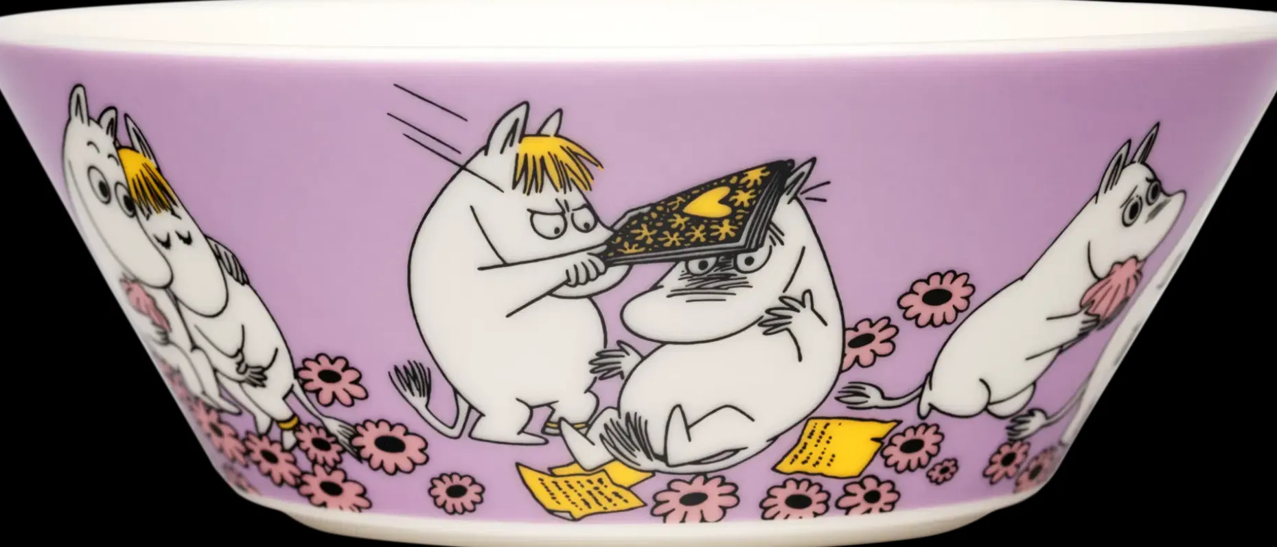 Moomin Arabia Muumi kulho 15cm Sydänkäpyset