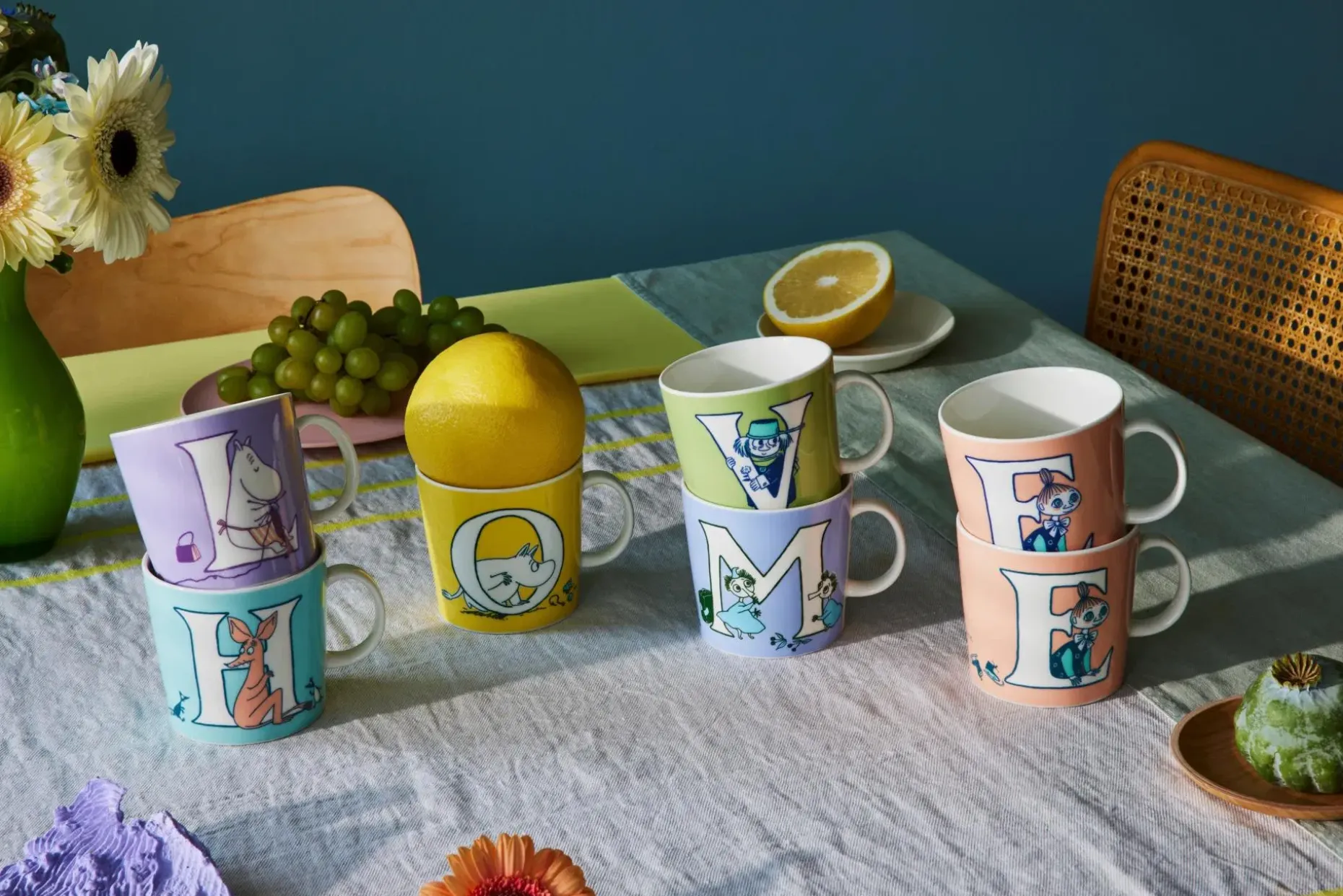 Moomin Arabia Muumi Muki ABC L 0,4l