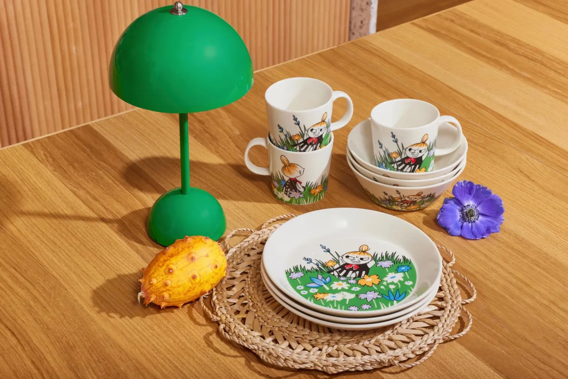 Moomin Arabia Muumi Pikku Myy niityllä kulho 15 cm