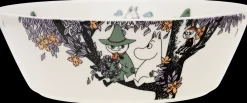 Moomin Arabia Muumi tarjoilukulho 23cm Sydänystävät