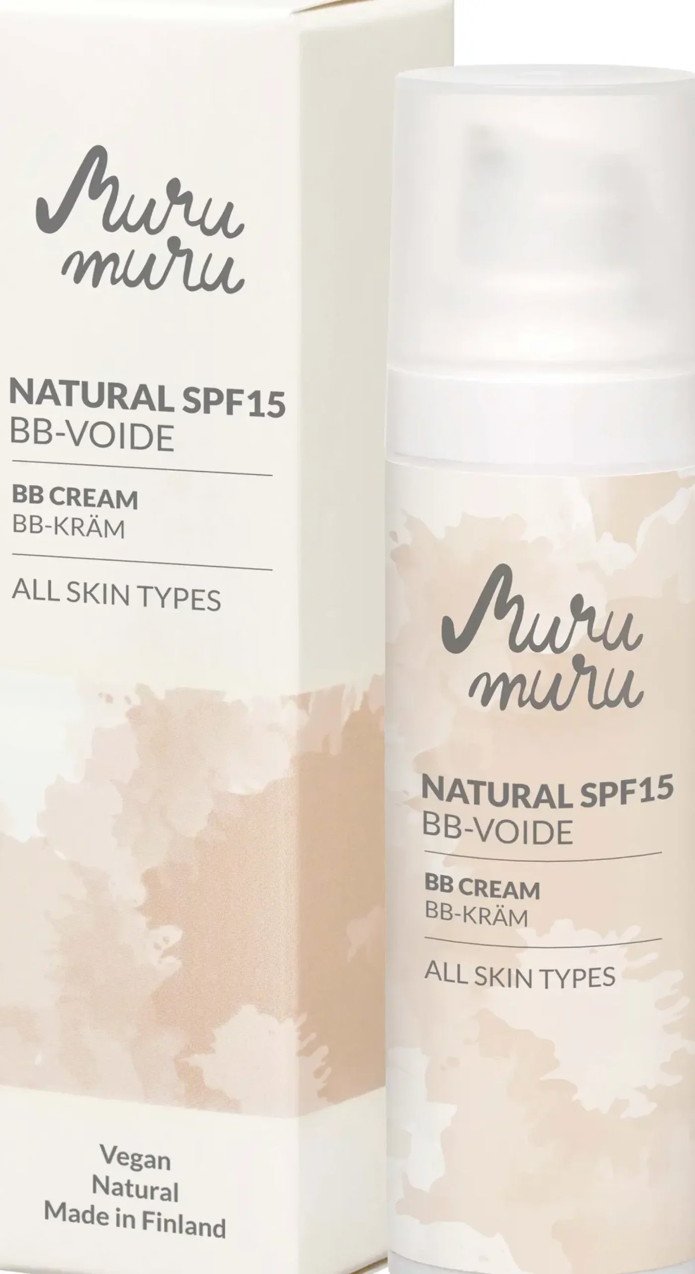 Murumuru SPF 15 BB-voide 30 ml