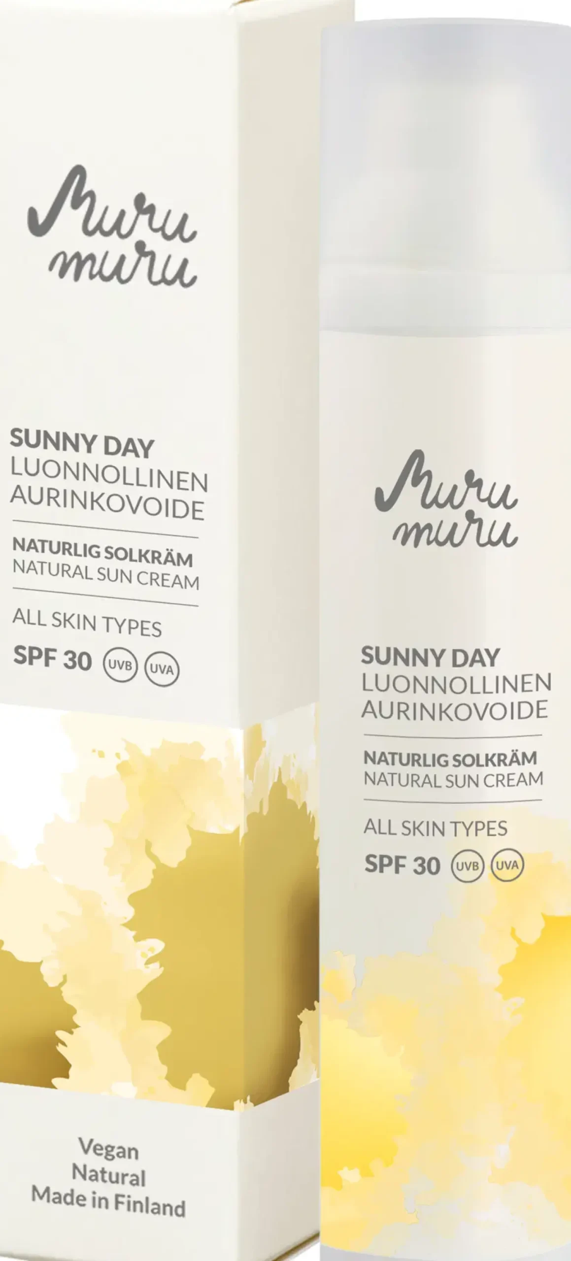 Murumuru Sunny Day SPF 30 luonnollinen aurinkovoide 100 ml