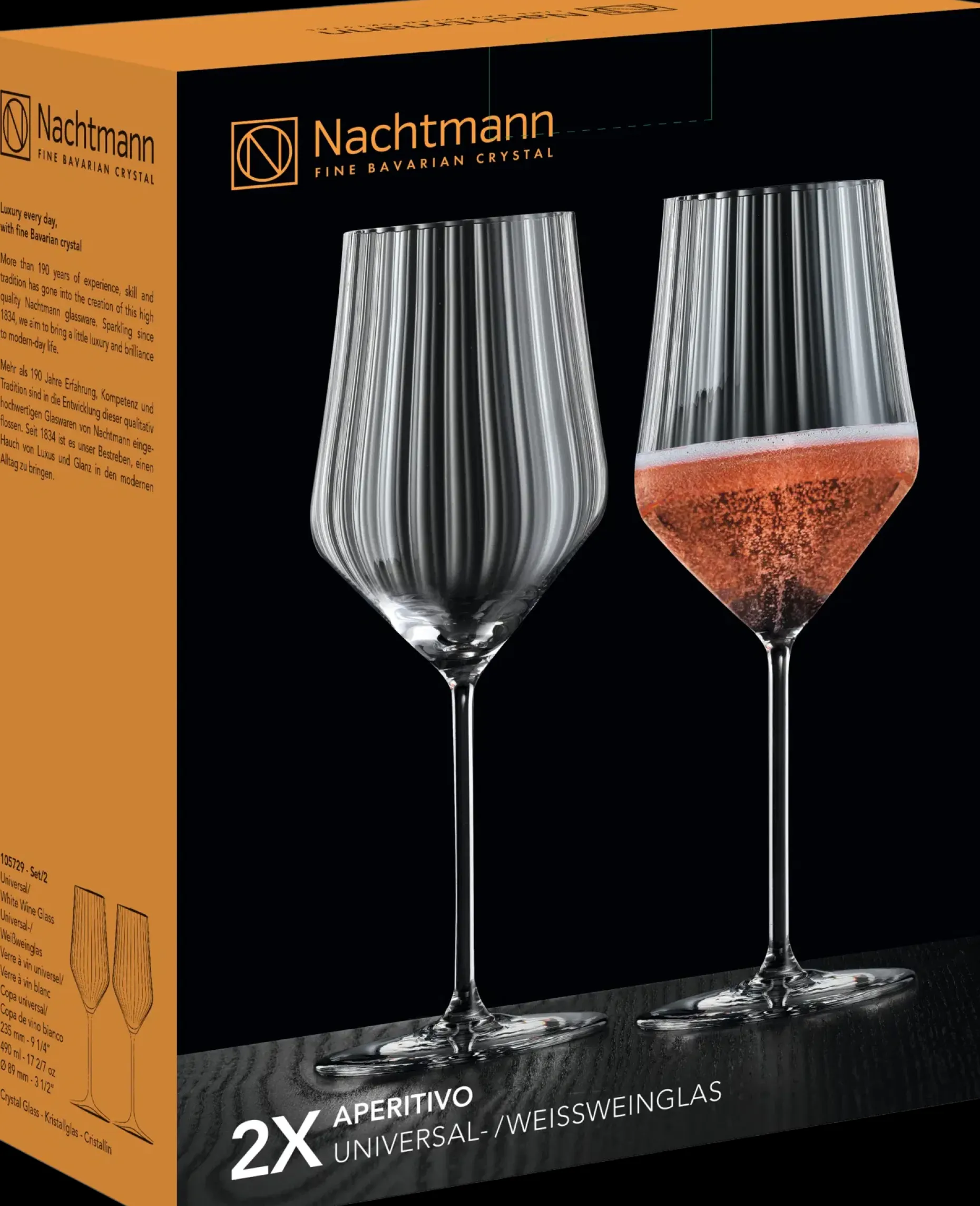 Nachtmann Aperitivo yleisviinilasi 490ml 2 kpl