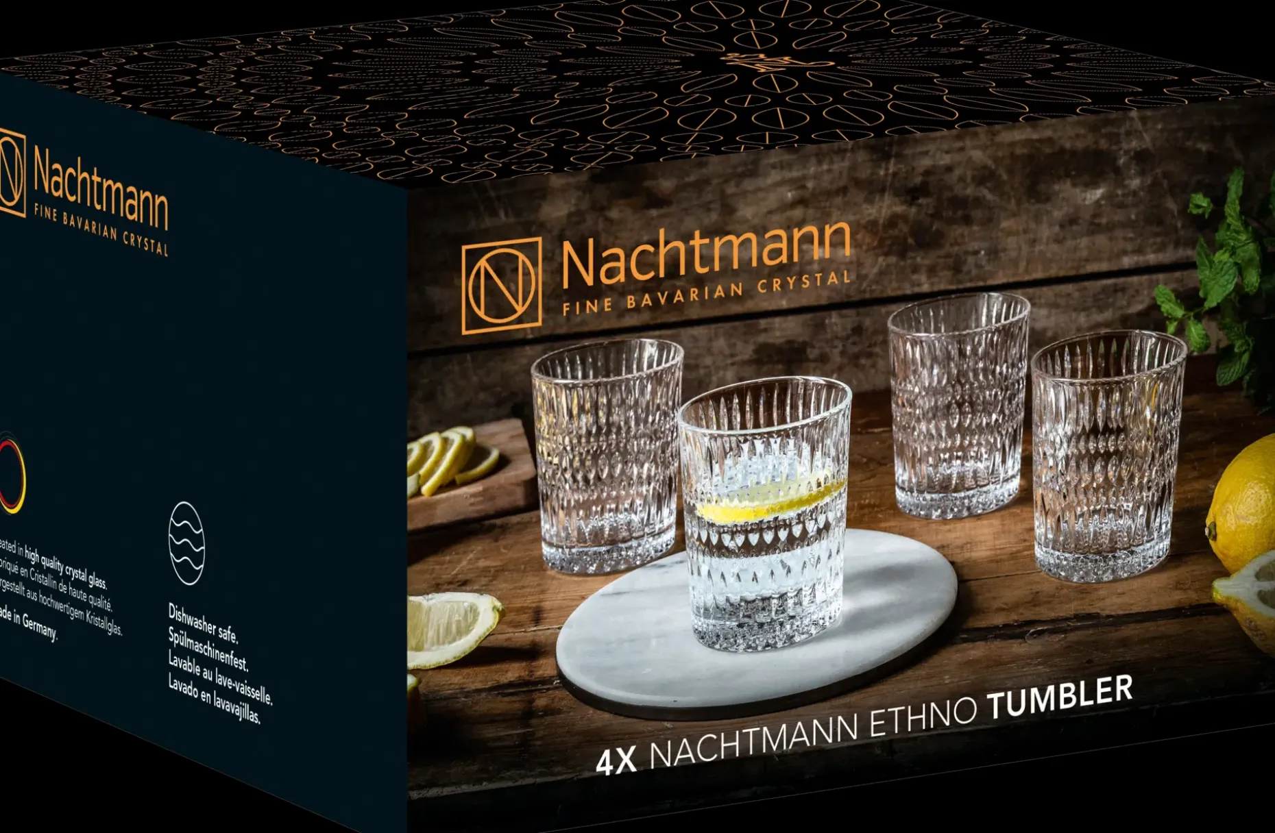 Nachtmann Ethno tumbler juomalasi 4 kpl