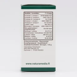 Natura Median Monizym® X10 entsyymikapseli 60 kaps.