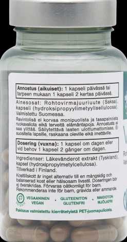 Natura Median Valeriana rohtovirmajuurivalmiste 300 mg 60 kaps.