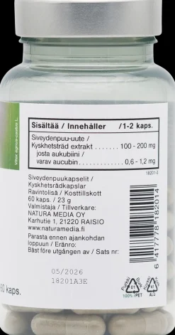 Natura Median Vitex siveydenpuuvalmiste 60 kaps.