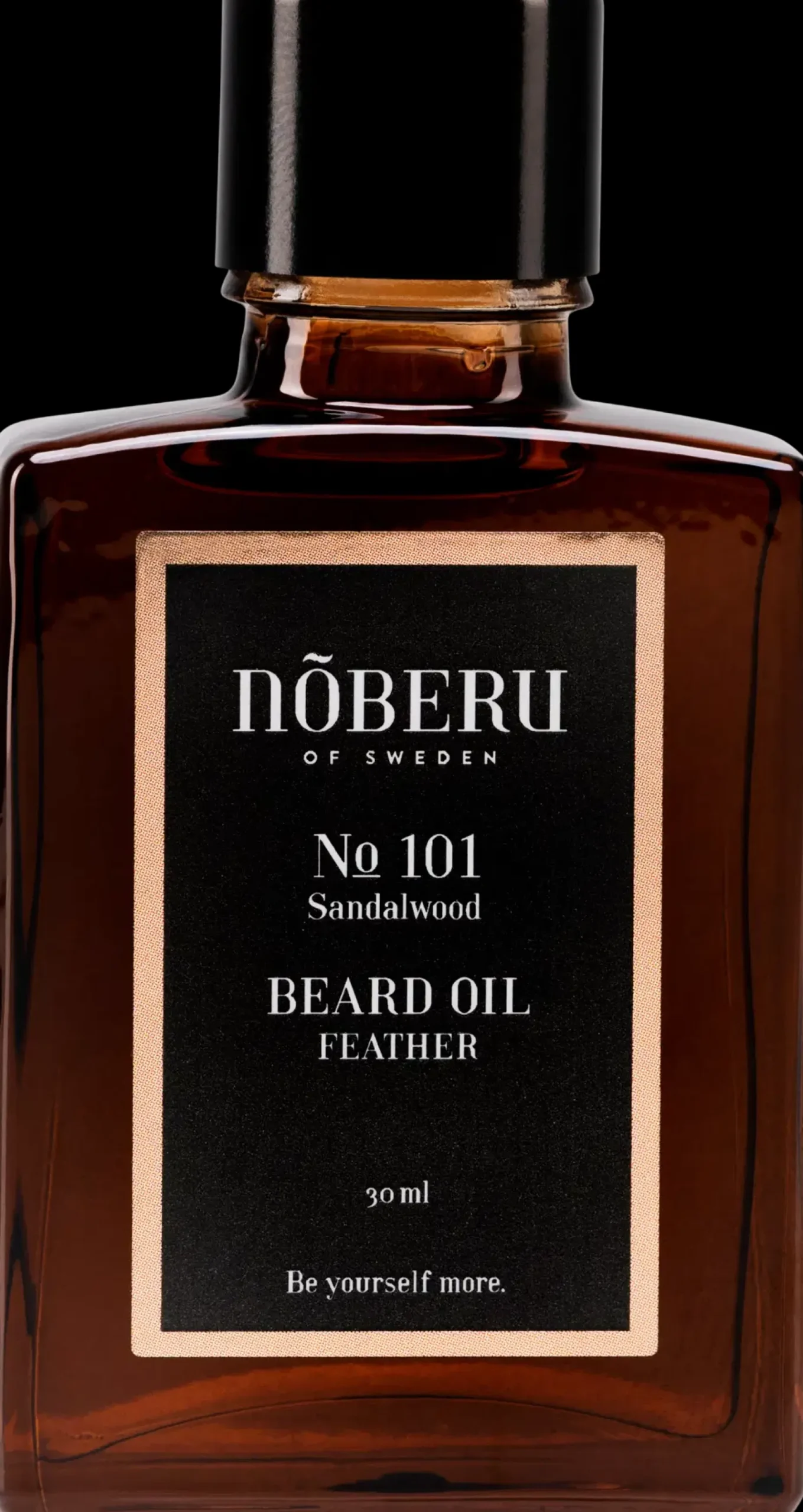 Nõberu Stockholm Beard Oil Feather Sandalwood partaöljy 30 ml