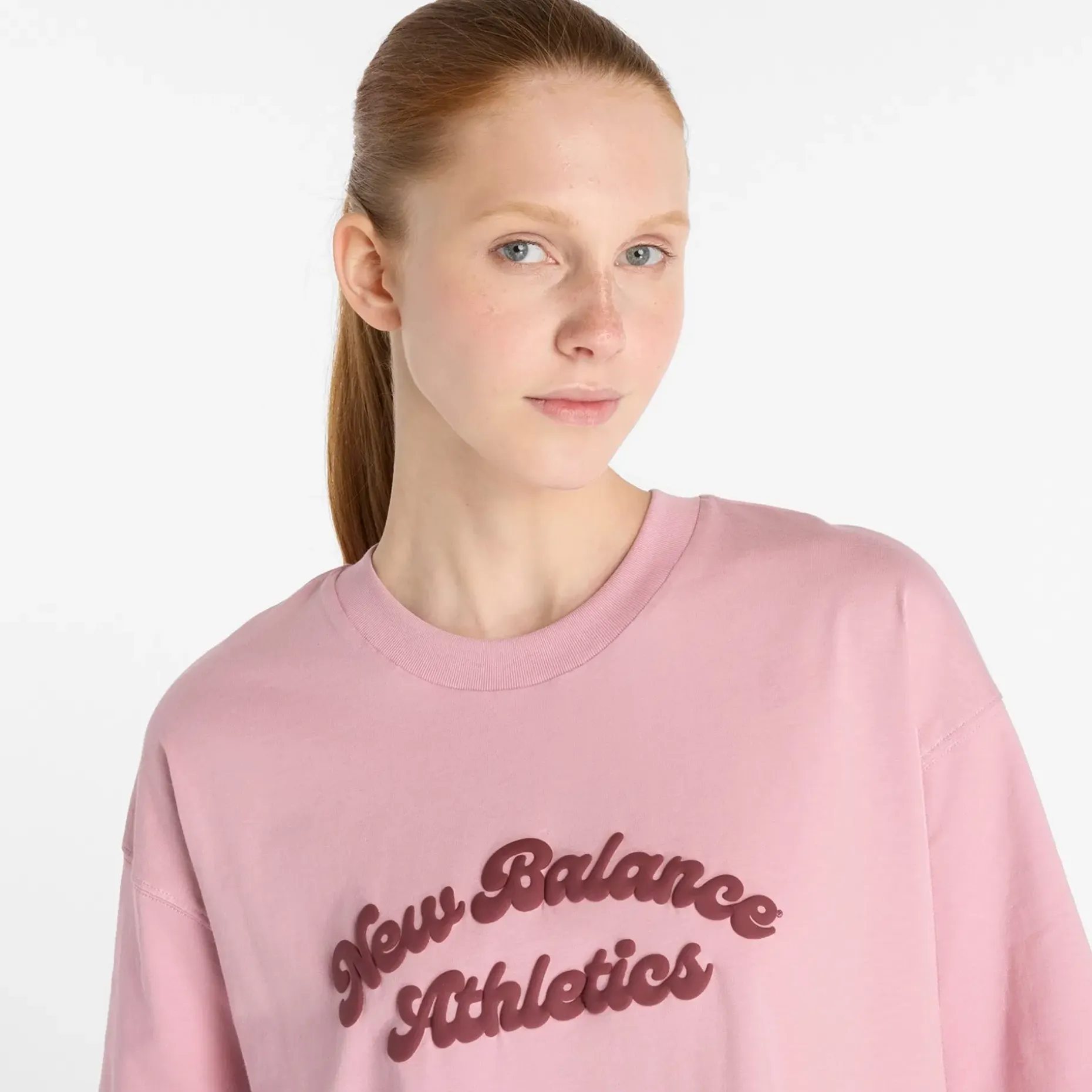 New Balance Linear Heritage Oversized t-paita