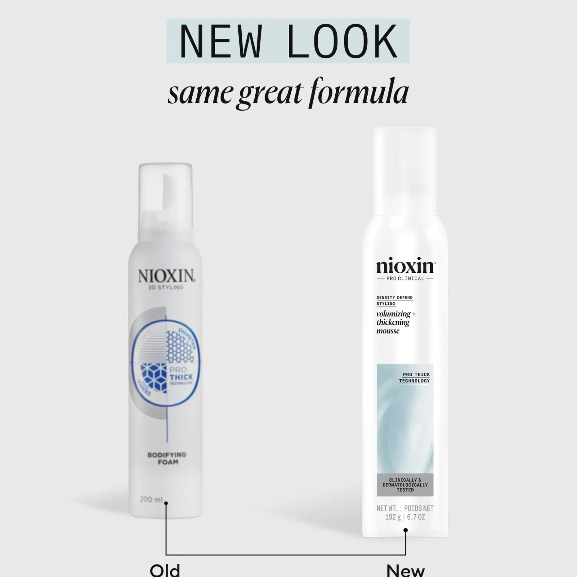 Nioxin Volumiz+Thickening Mousse muotovaahto 200 ml