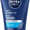 NIVEA MEN 100ml Hydrocare Face Wash -kasvojenpuhdistusgeeli