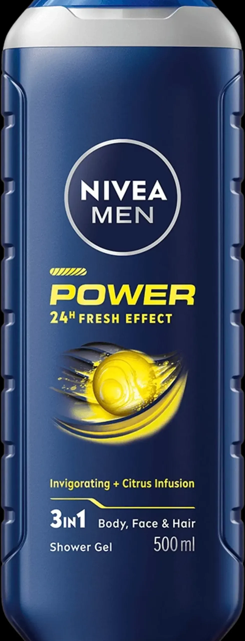 NIVEA MEN 500ml Power Fresh Shower Gel -suihkugeeli