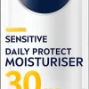 NIVEA MEN 50ml Sensitive Daily Protect Moisturiser SK30 -kasvovoide