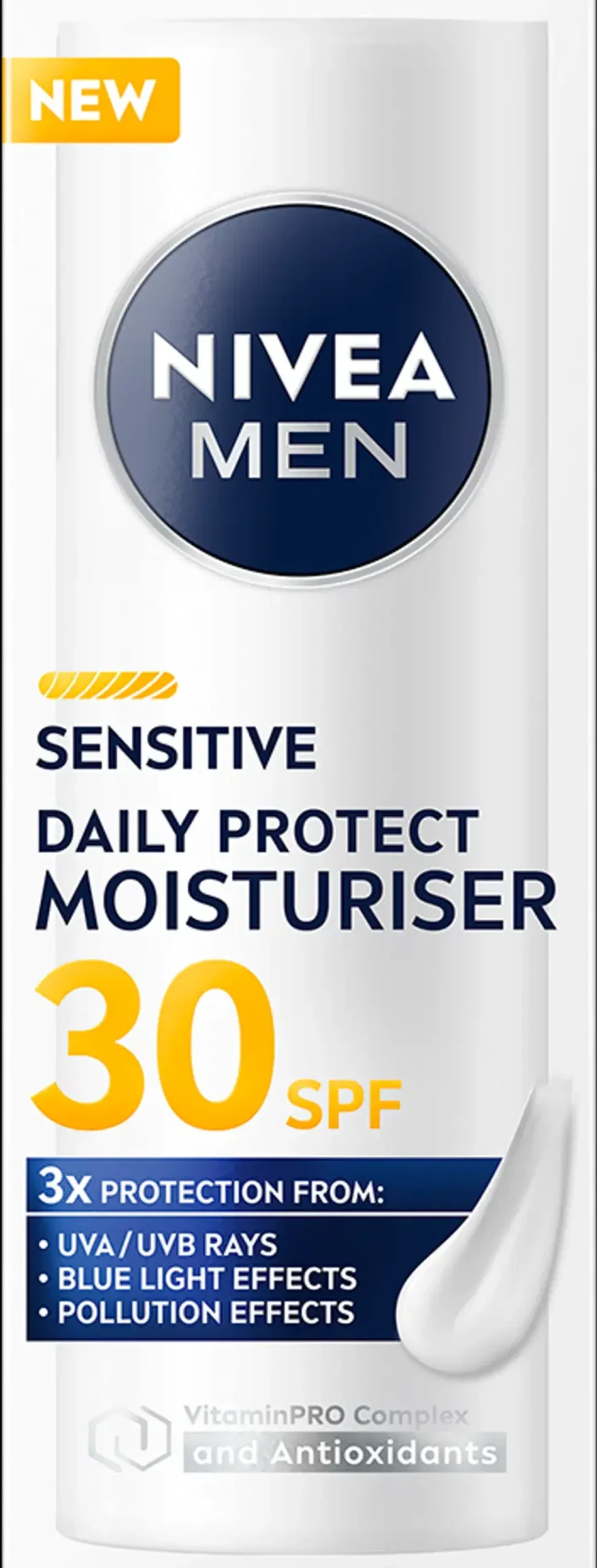 NIVEA MEN 50ml Sensitive Daily Protect Moisturiser SK30 -kasvovoide