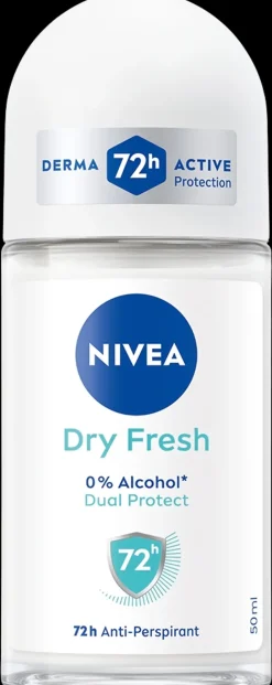 NIVEA 50ml Dry Fresh Deo Roll-On -antiperspirantti