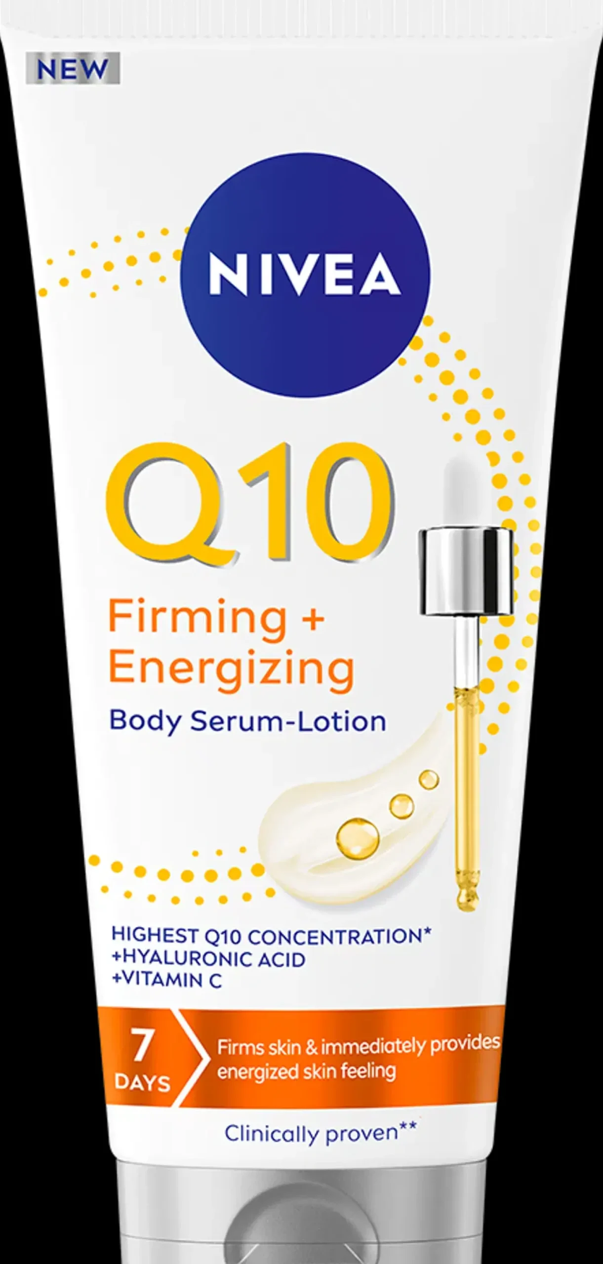 NIVEA 200ml Q10 Firming + Energizing Serum Lotion -seerumivartalovoide