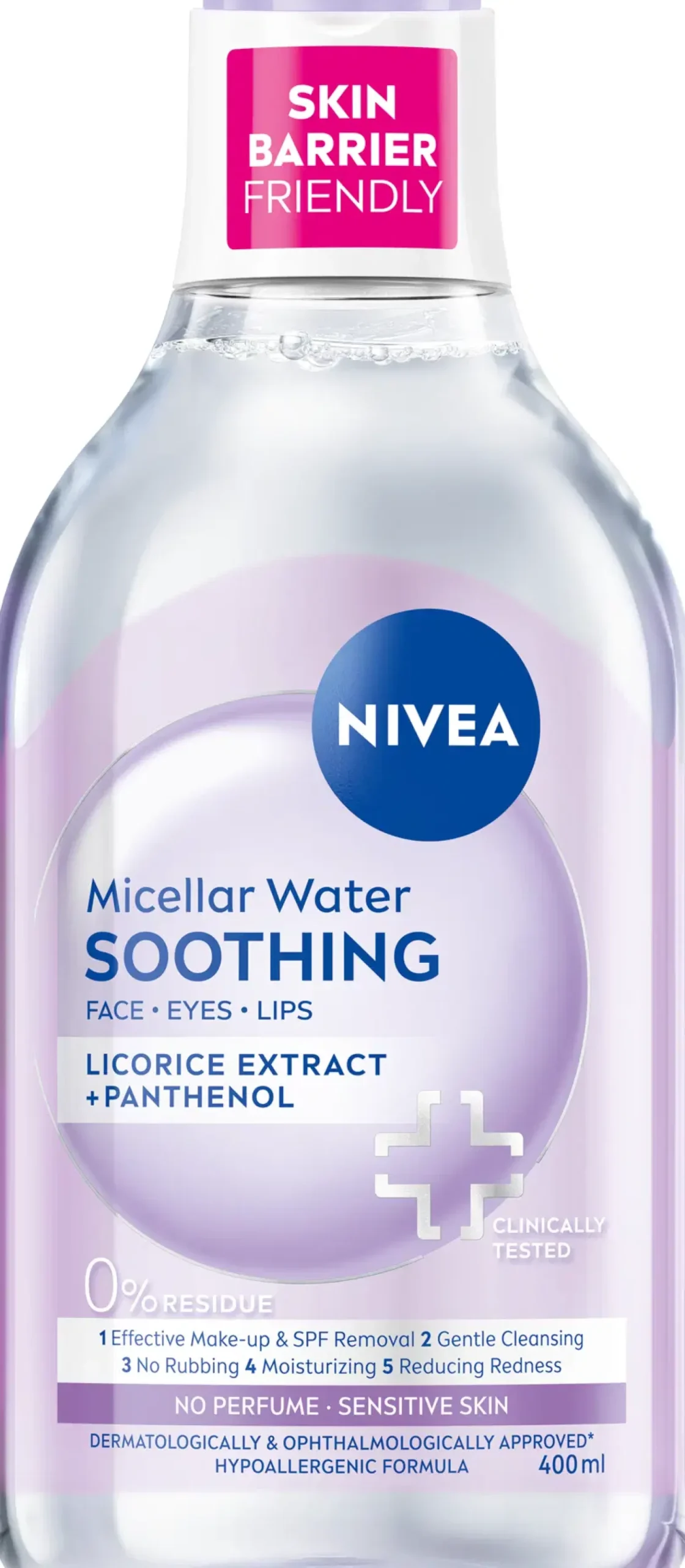 NIVEA 400ml Soothing Micellar Water -misellivesi