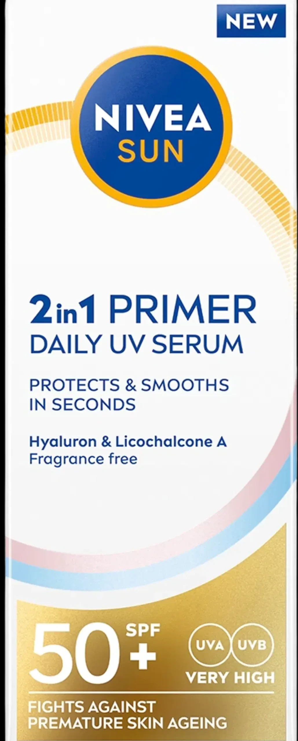 NIVEA SUN 30ml 2in1 Primer Daily UV Serum SK50+ -aurinkosuojaseerumi