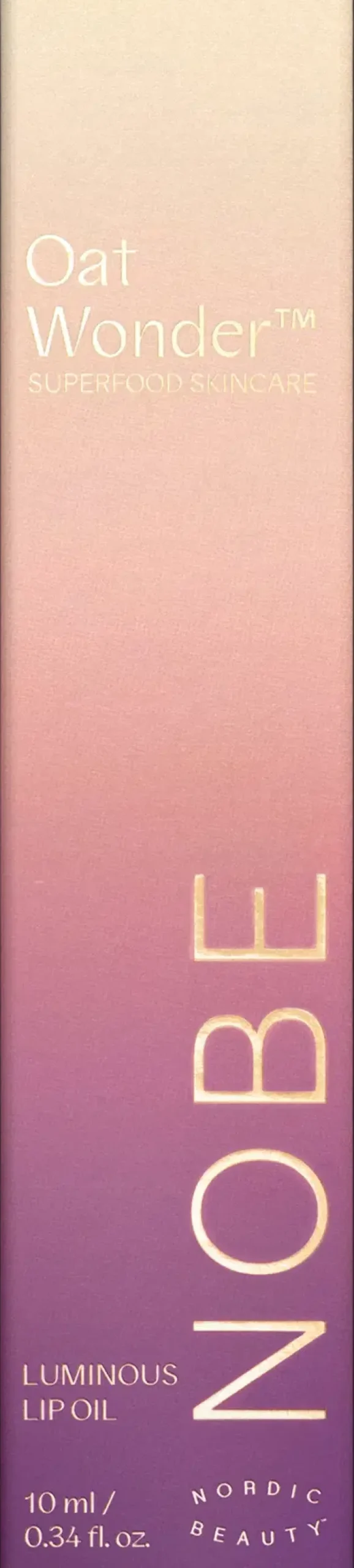NOBE Nordic Beauty Oat Wonder® Luminous Lip Oil huuliöljy 10 ml